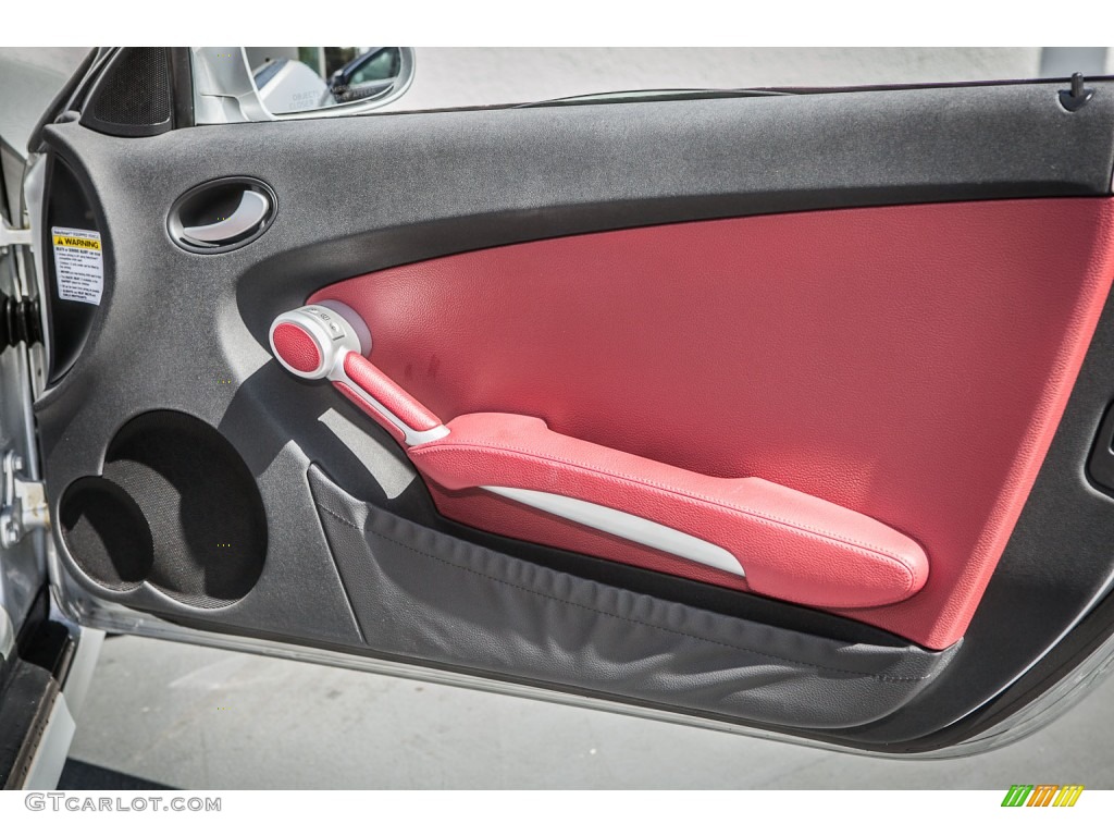 2006 Mercedes-Benz SLK 350 Roadster Red Door Panel Photo #80373576