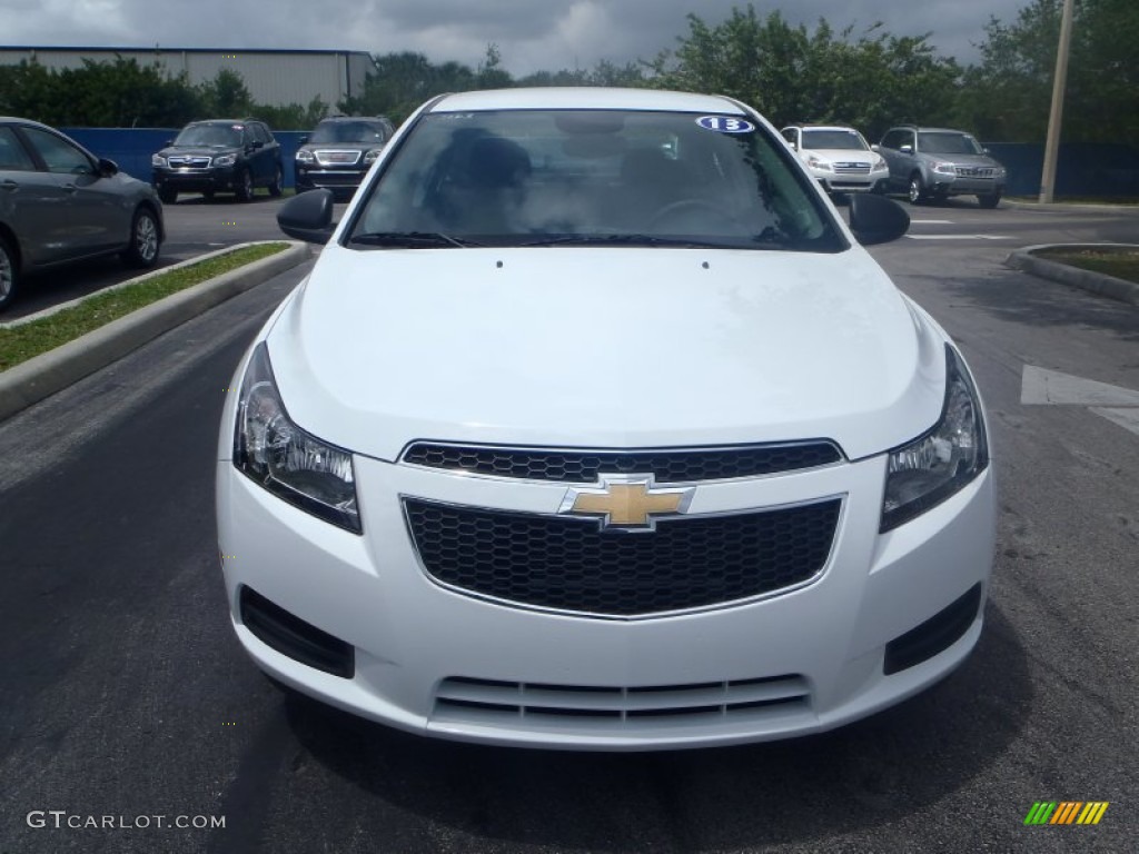 2013 Cruze LS - Summit White / Jet Black/Medium Titanium photo #2
