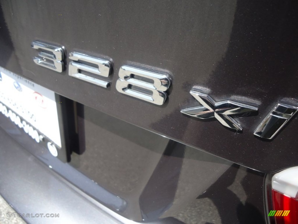 2008 3 Series 328xi Sedan - Sparkling Graphite Metallic / Black photo #37