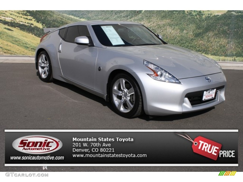 2011 370Z Touring Coupe - Brilliant Silver / Black photo #1