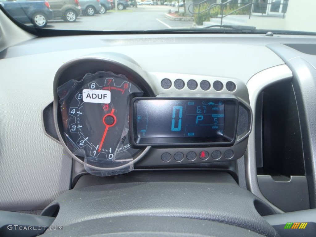 2013 Chevrolet Sonic LT Sedan Gauges Photo #80375863