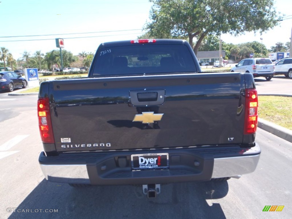 2013 Silverado 1500 LT Crew Cab - Black / Ebony photo #5