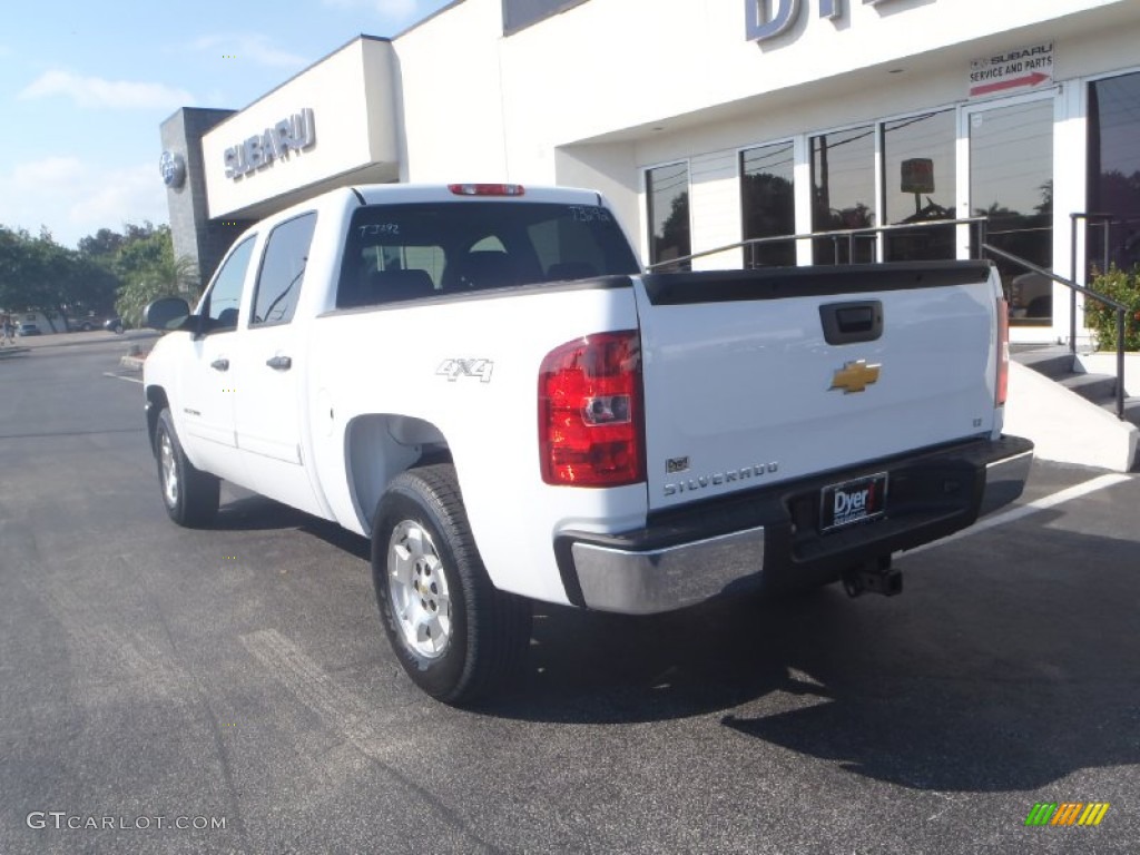 2013 Silverado 1500 LT Crew Cab 4x4 - Summit White / Ebony photo #4