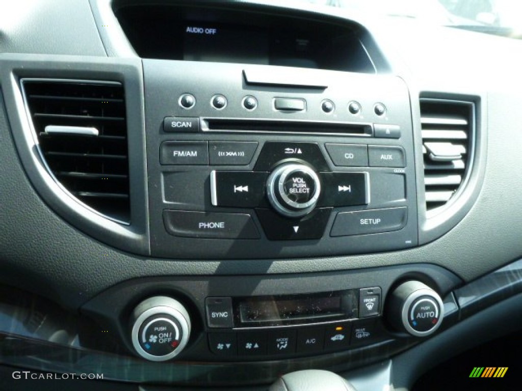 2013 CR-V EX-L AWD - Crystal Black Pearl / Black photo #18