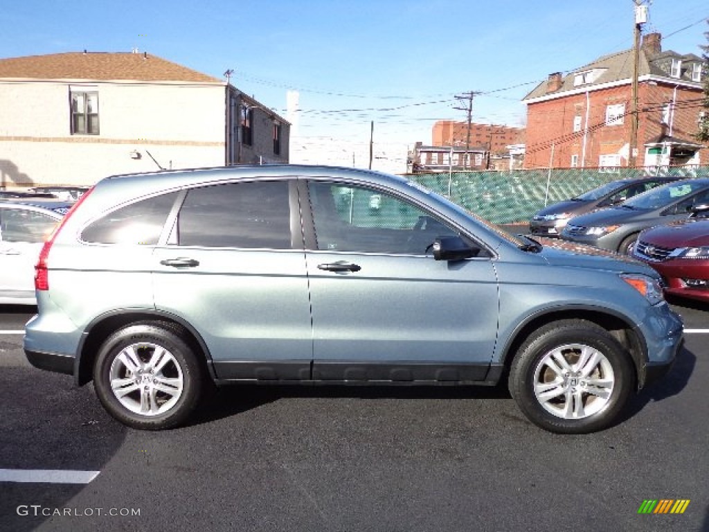 2011 CR-V EX - Opal Sage Metallic / Ivory photo #17