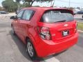 2013 Victory Red Chevrolet Sonic LS Hatch  photo #4