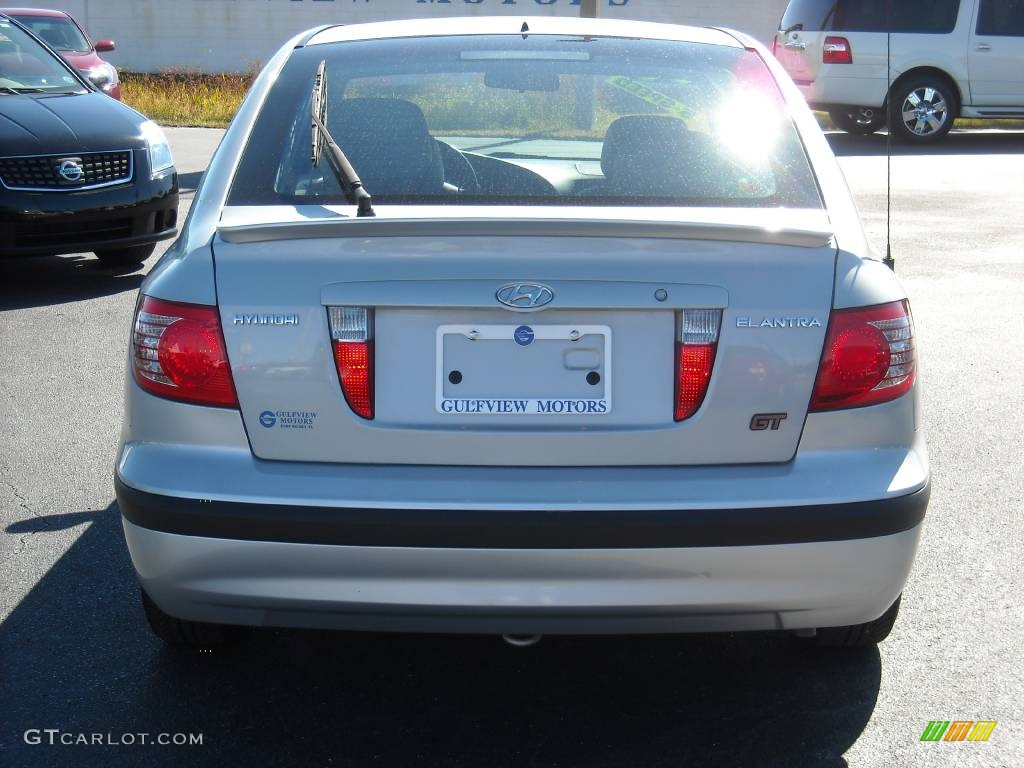 2006 Elantra GT Hatchback - Sterling Silver / Gray photo #4