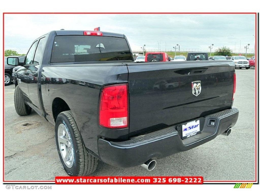 2013 1500 Express Quad Cab - Maximum Steel Metallic / Black/Diesel Gray photo #4