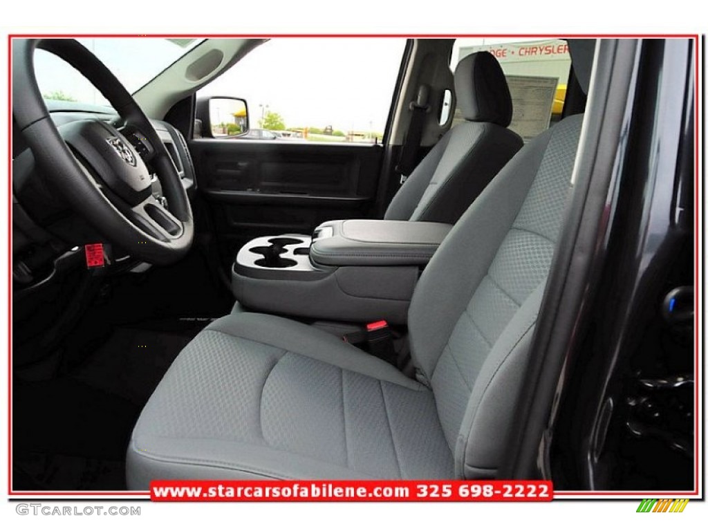 2013 1500 Express Quad Cab - Maximum Steel Metallic / Black/Diesel Gray photo #12