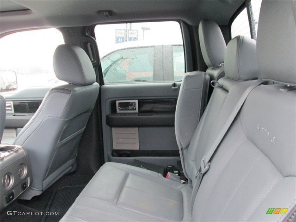 2011 Ford F150 Platinum SuperCrew 4x4 Rear Seat Photo #80379387