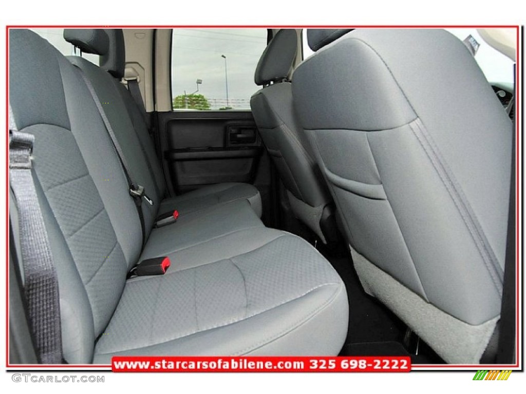 2013 1500 Express Quad Cab - Maximum Steel Metallic / Black/Diesel Gray photo #22