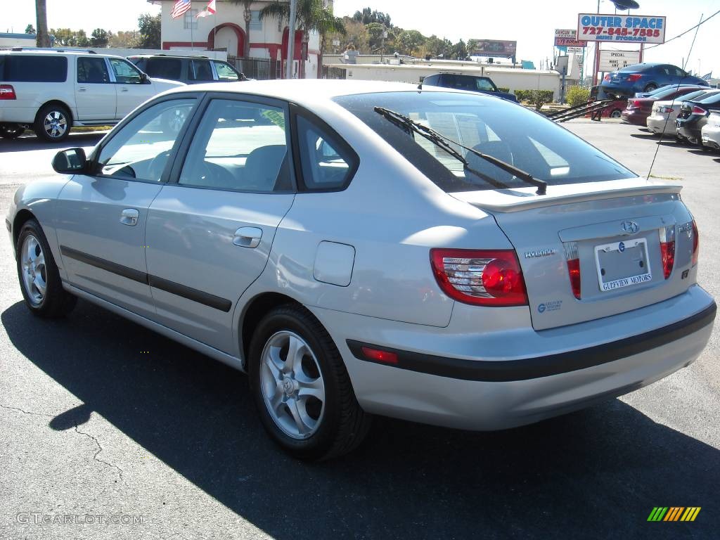 2006 Elantra GT Hatchback - Sterling Silver / Gray photo #5