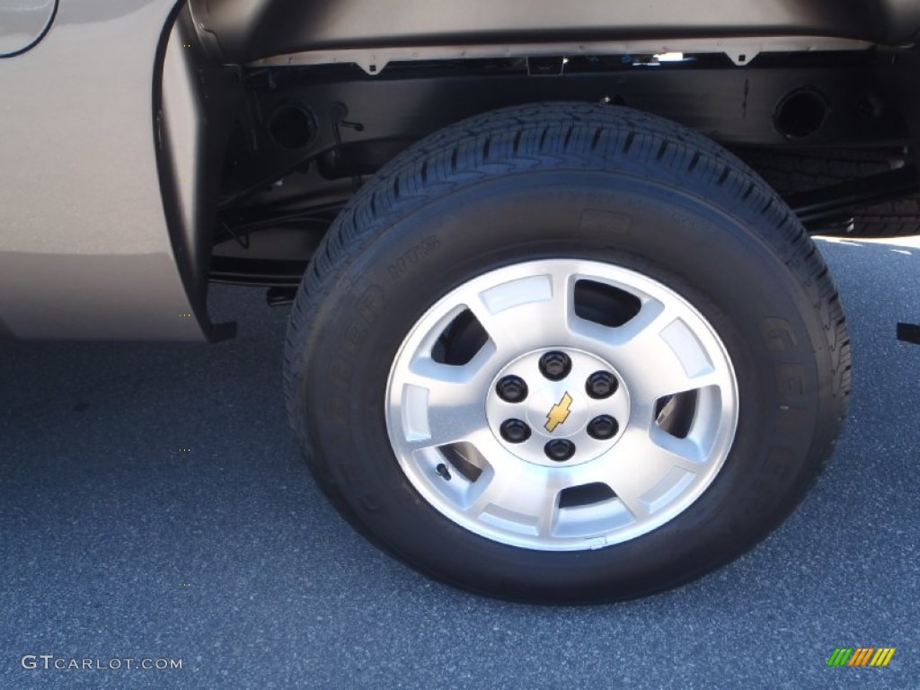 2013 Silverado 1500 LT Crew Cab - Mocha Steel Metallic / Ebony photo #8