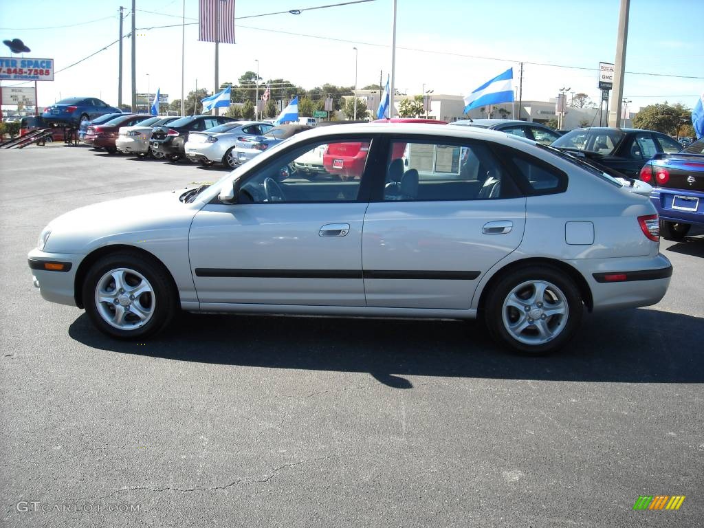 2006 Elantra GT Hatchback - Sterling Silver / Gray photo #6