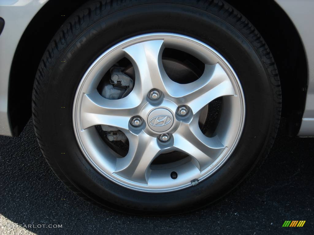 2006 Elantra GT Hatchback - Sterling Silver / Gray photo #9