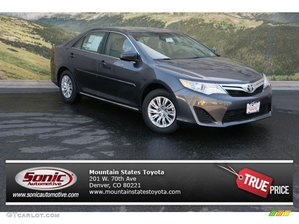 2013 Camry LE - Magnetic Gray Metallic / Ash photo #1