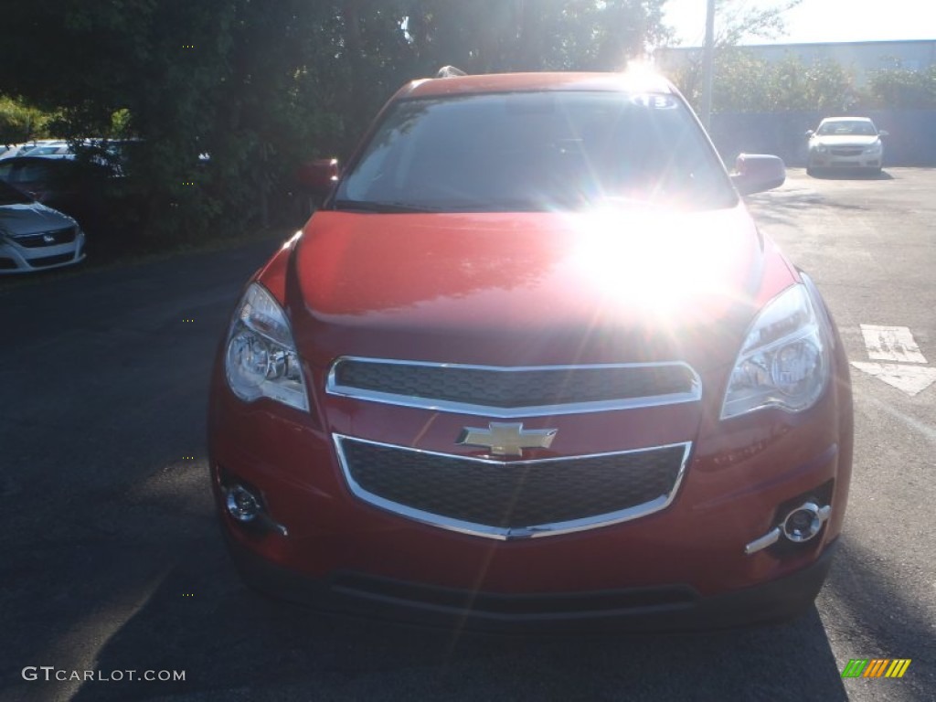 2013 Equinox LT - Crystal Red Tintcoat / Jet Black photo #2