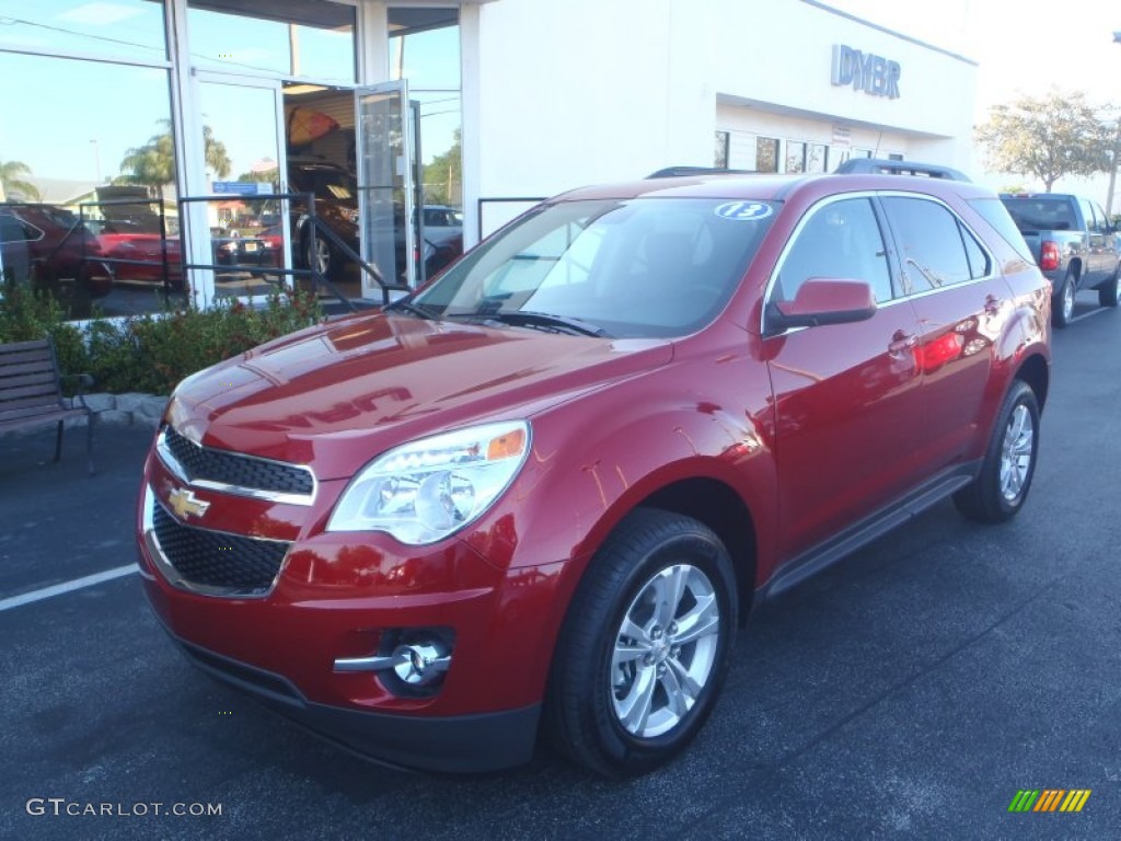 2013 Equinox LT - Crystal Red Tintcoat / Jet Black photo #3