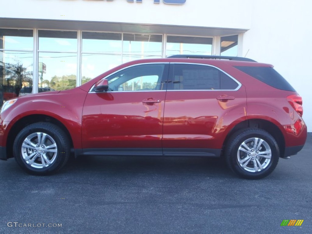 2013 Equinox LT - Crystal Red Tintcoat / Jet Black photo #5