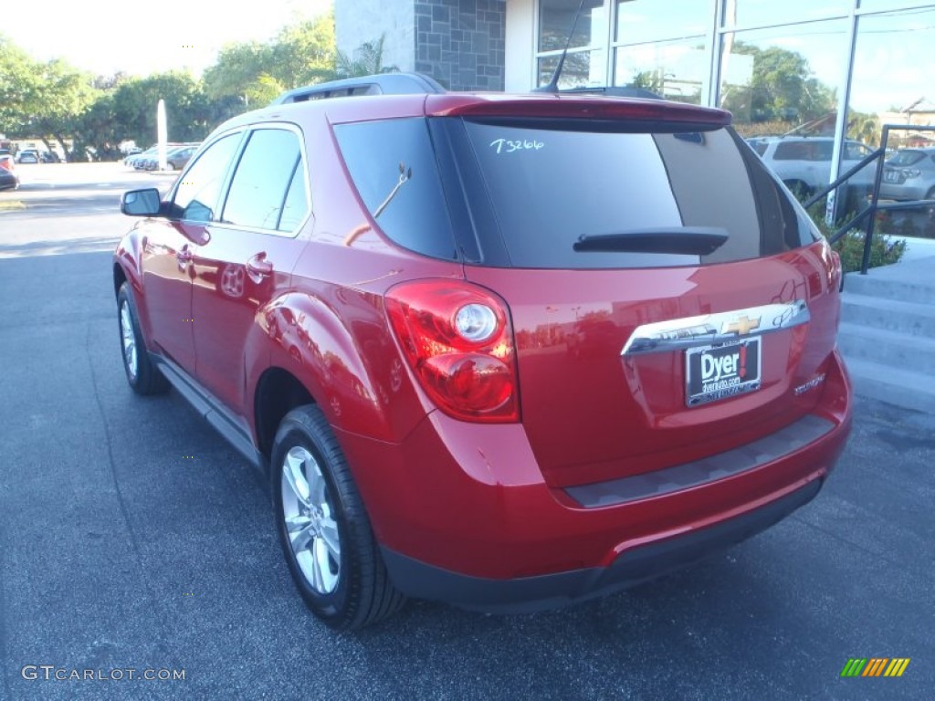 2013 Equinox LT - Crystal Red Tintcoat / Jet Black photo #6