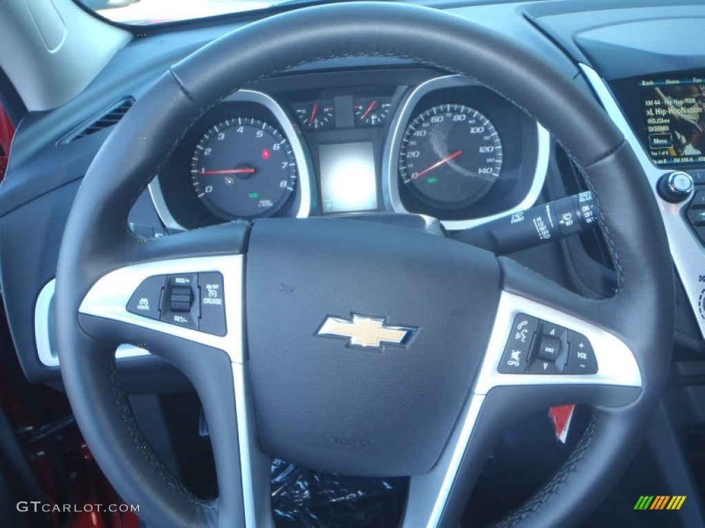 2013 Equinox LT - Crystal Red Tintcoat / Jet Black photo #14