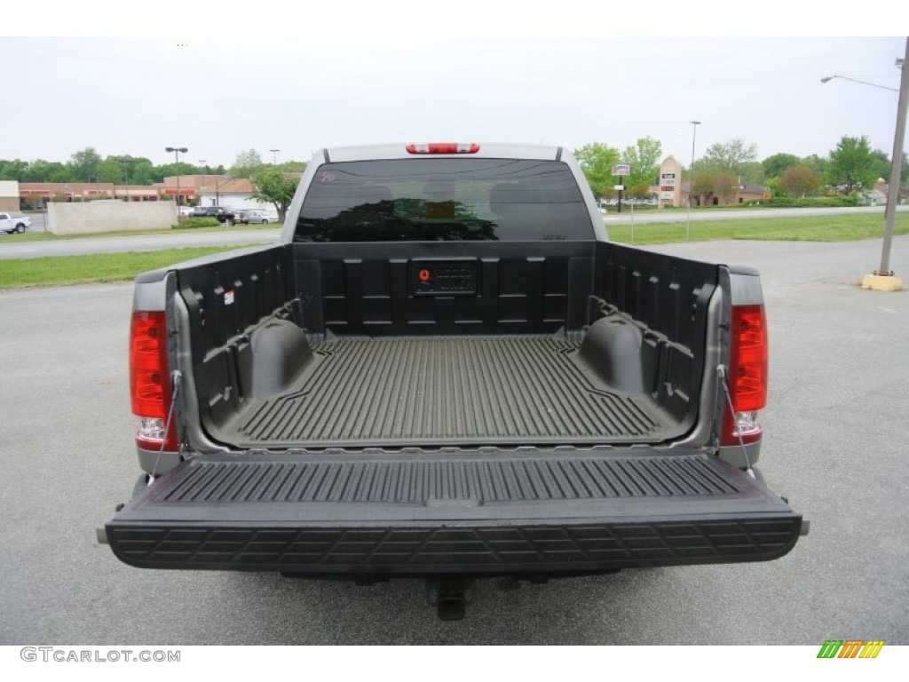 2008 Sierra 1500 SLE Crew Cab - Steel Gray Metallic / Light Titanium photo #4