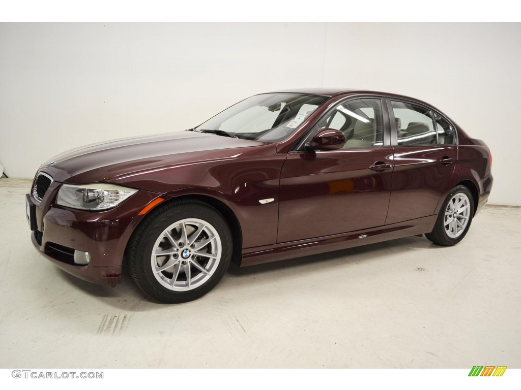 2010 3 Series 328i Sedan - Barbera Red Metallic / Oyster/Black Dakota Leather photo #6