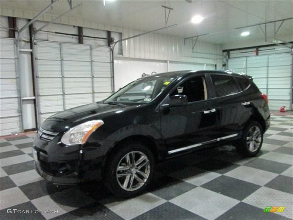 Wicked Black 2011 Nissan Rogue S Krom Edition Exterior Photo #80385087