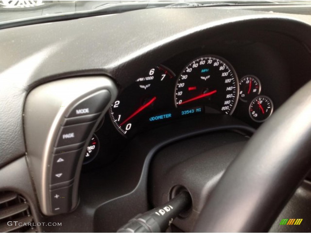 2005 Chevrolet Corvette Coupe Gauges Photo #80385093