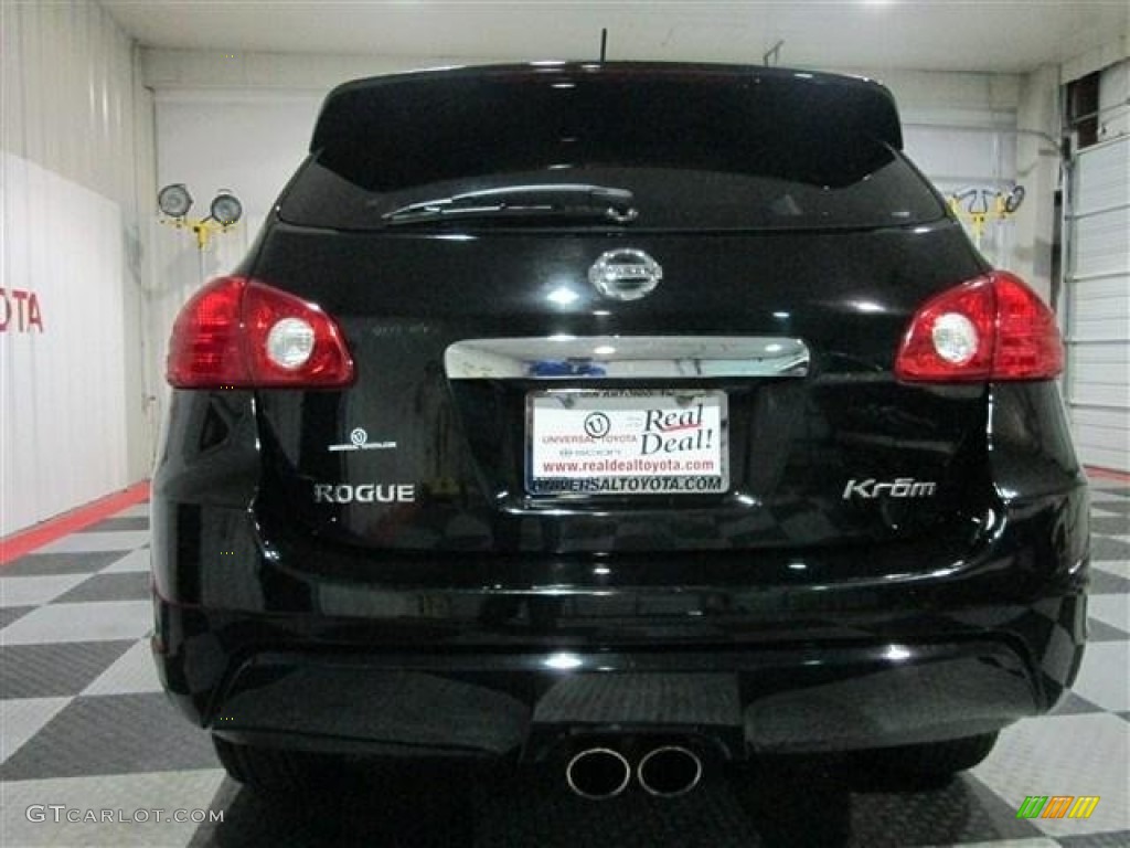 2011 Rogue S Krom Edition - Wicked Black / Black photo #6