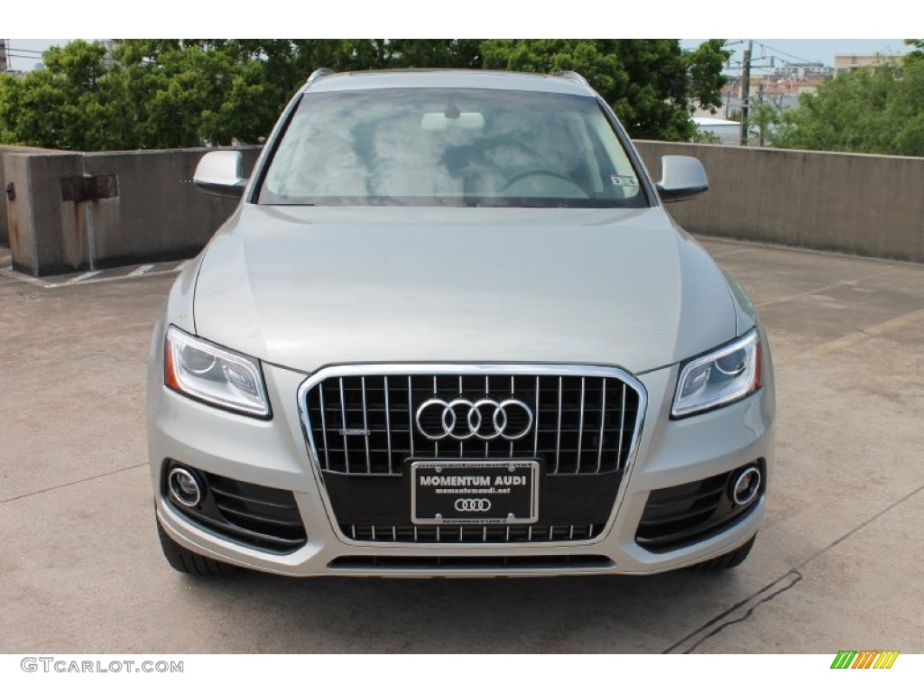 2013 Q5 2.0 TFSI quattro - Cuvee Silver Metallic / Pistachio Beige photo #2