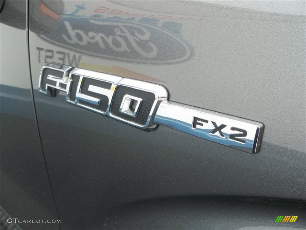2013 F150 FX2 SuperCrew - Sterling Gray Metallic / Black photo #13