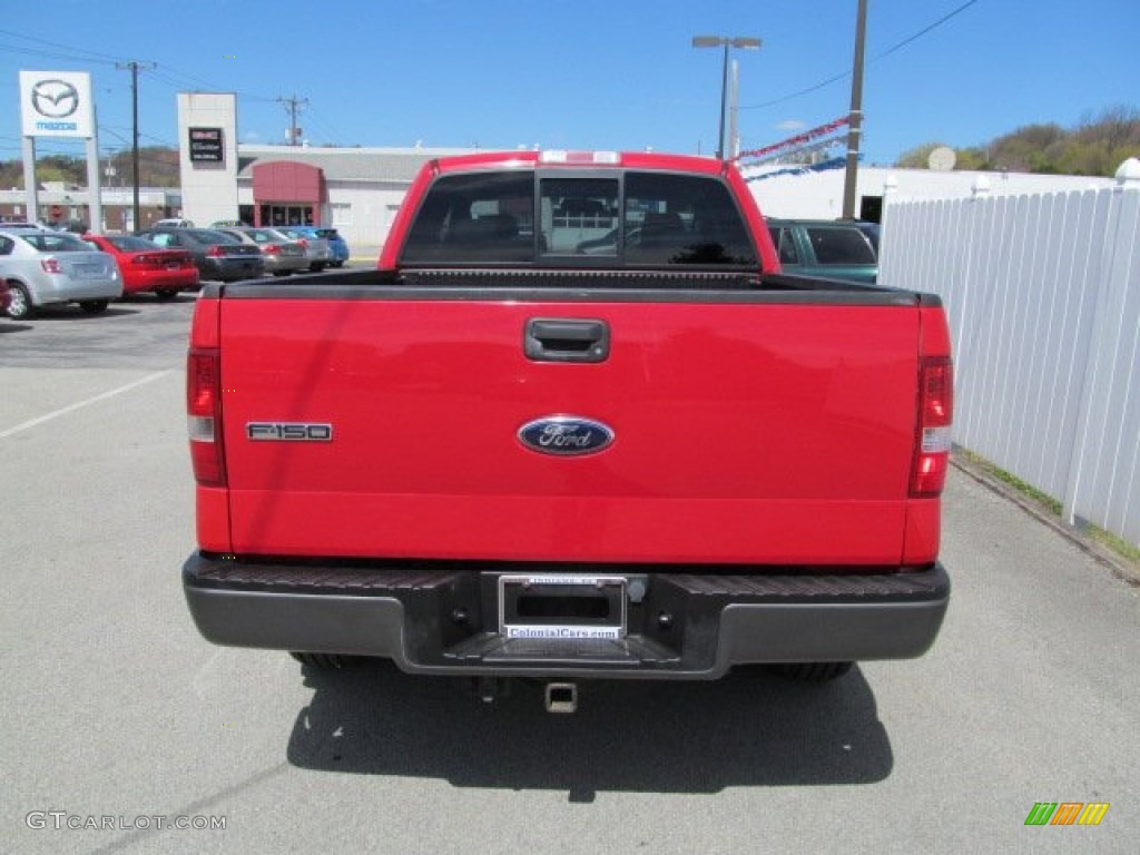 2006 F150 FX4 SuperCab 4x4 - Bright Red / Medium/Dark Flint photo #8