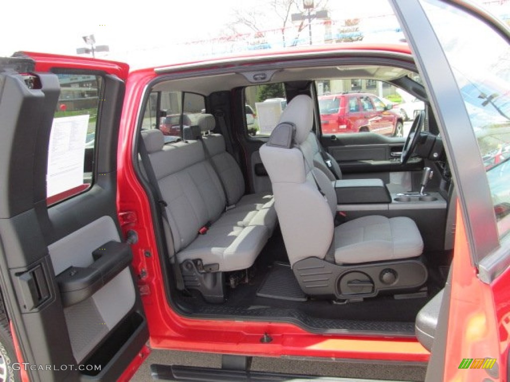 Medium/Dark Flint Interior 2006 Ford F150 FX4 SuperCab 4x4 Photo #80389656