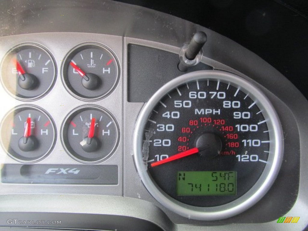 2006 F150 FX4 SuperCab 4x4 - Bright Red / Medium/Dark Flint photo #20