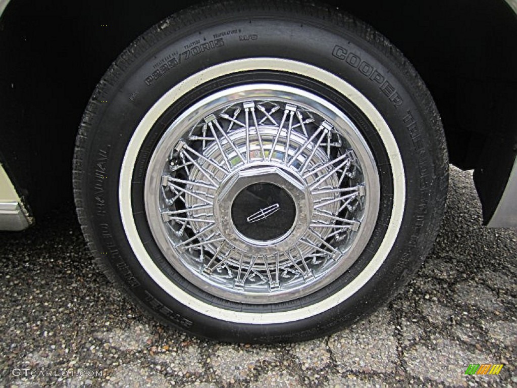 1978 Lincoln Continental Town Car Wheel Photo #80390935