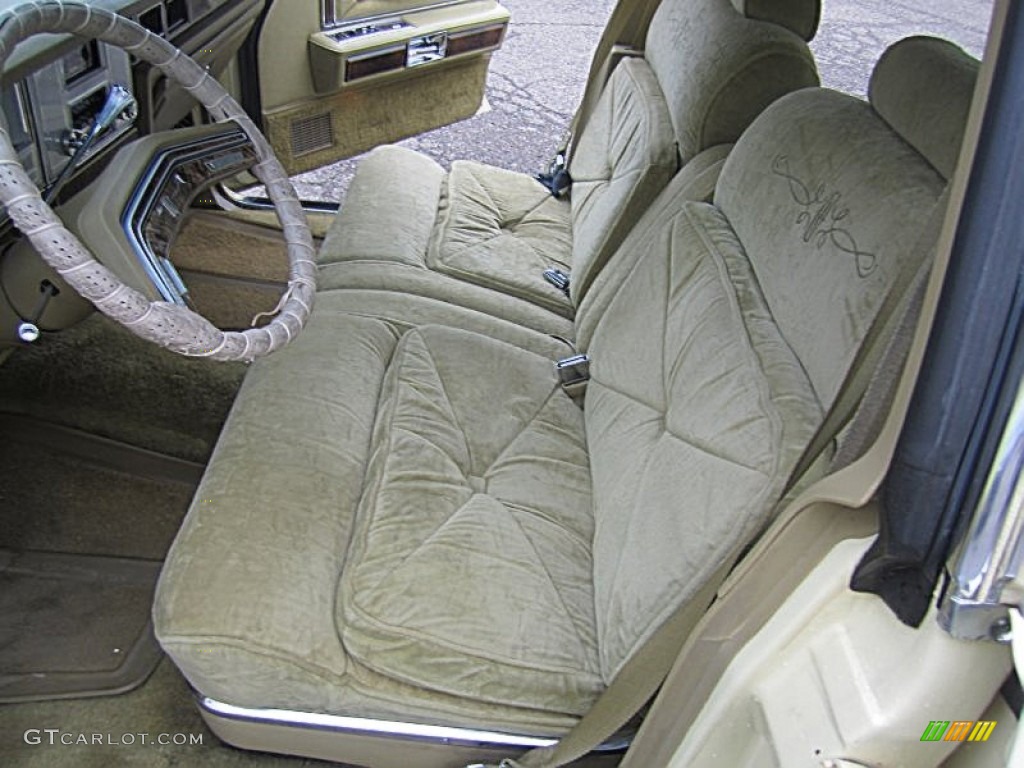 Chamois Interior 1978 Lincoln Continental Town Car Photo #80390958