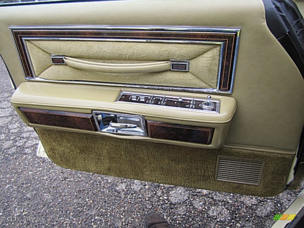 1978 Lincoln Continental Town Car Chamois Door Panel Photo #80391021