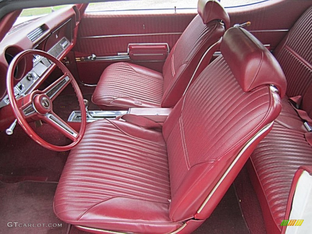 Red Interior 1969 Oldsmobile Cutlass S Photo #80391252