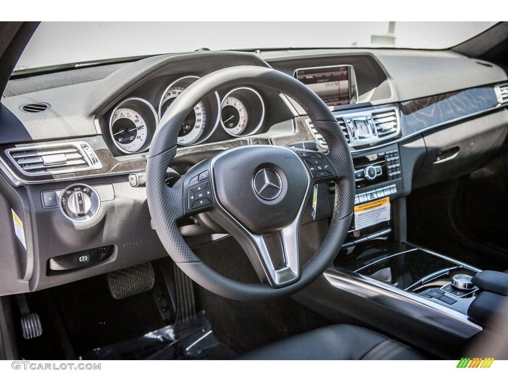 2014 Mercedes-Benz E 350 Sport Sedan Black Dashboard Photo #80391288