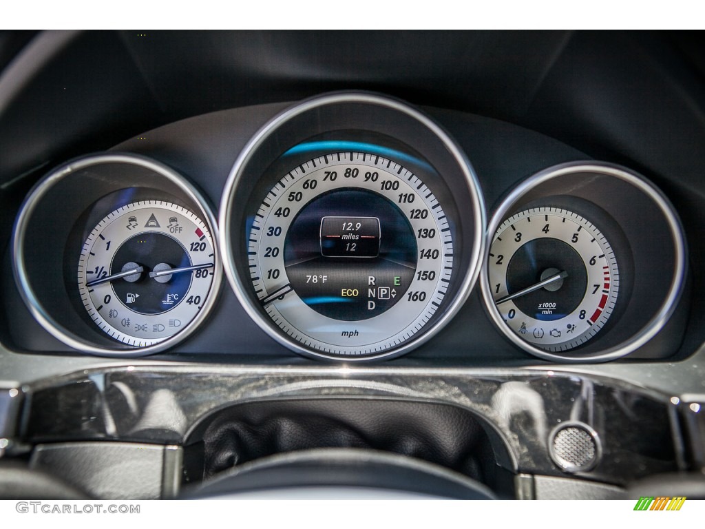 2014 Mercedes-Benz E 350 Sport Sedan Gauges Photo #80391294