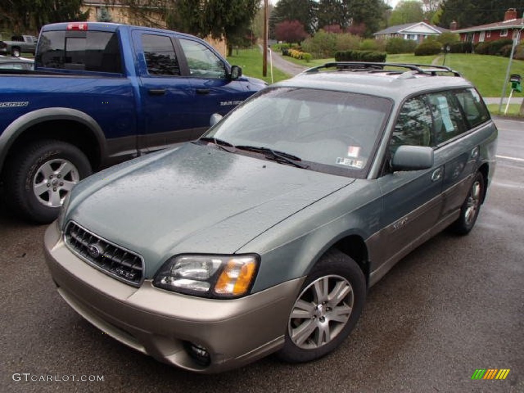 Seamist Green Pearl 2004 Subaru Outback H6 3.0 Wagon Exterior Photo #80392963