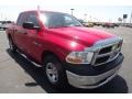 2010 Flame Red Dodge Ram 1500 ST Crew Cab 4x4  photo #3