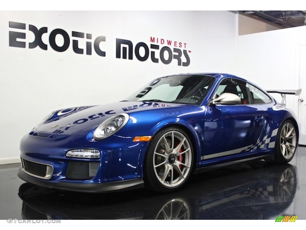 Aqua Blue Metallic 2011 Porsche 911 GT3 RS Exterior Photo #80393431