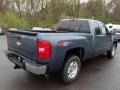 2013 Blue Granite Metallic Chevrolet Silverado 1500 LT Extended Cab 4x4  photo #8