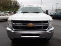 2013 Summit White Chevrolet Silverado 3500HD WT Crew Cab 4x4  photo #3