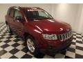 2011 Deep Cherry Red Crystal Pearl Jeep Compass 2.0 Latitude  photo #3