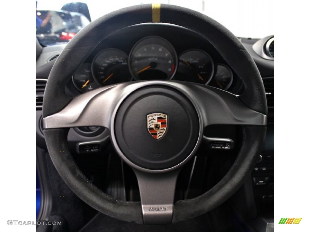 2011 Porsche 911 GT3 RS Black w/Alcantara Steering Wheel Photo #80394013