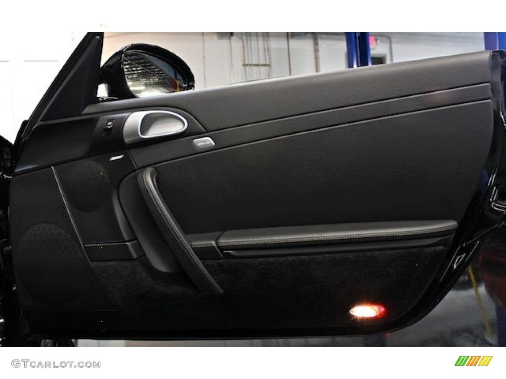 2011 Porsche 911 Carrera 4S Coupe Black Door Panel Photo #80394994