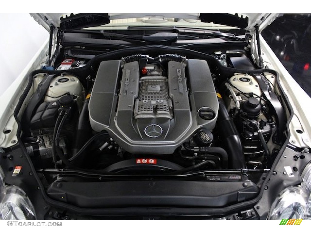2007 Mercedes-Benz SL 55 AMG Roadster 5.4 Liter AMG Supercharged SOHC 24-Valve V8 Engine Photo #80396231